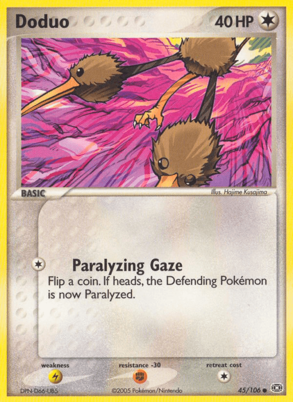 Doduo — EX Emerald 45/106