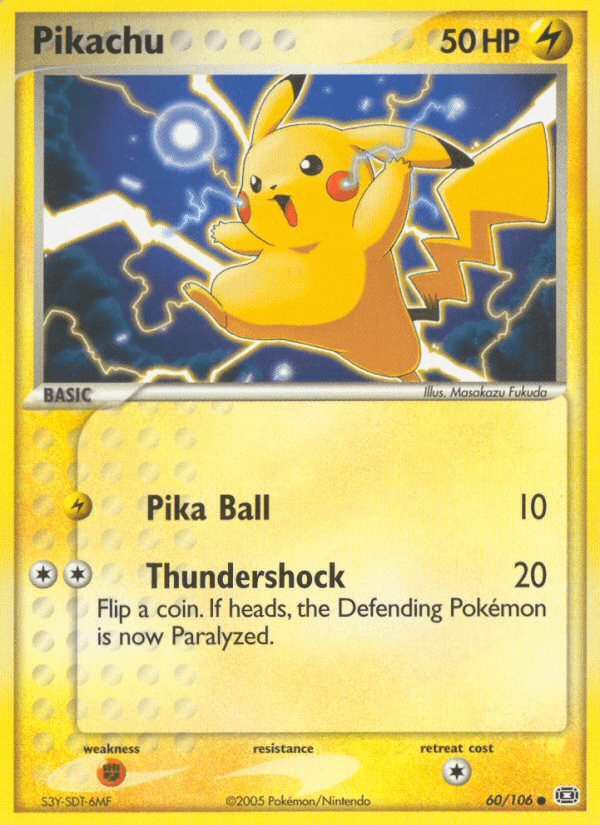 Pikachu — EX Emerald 60/106