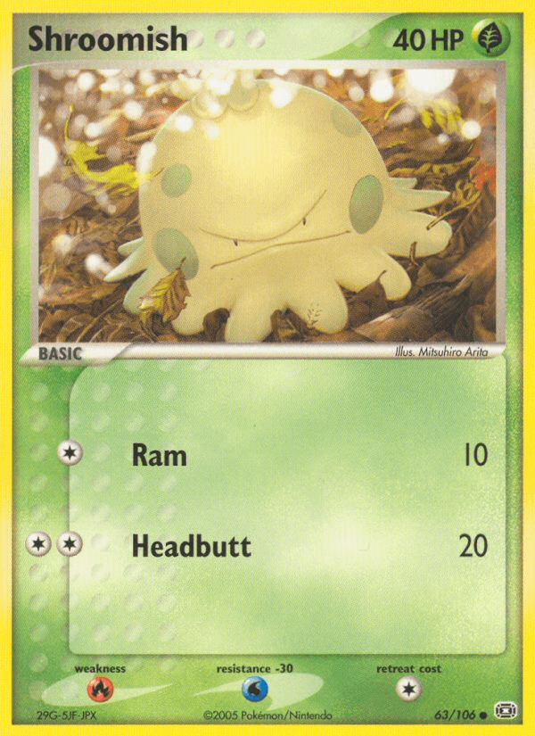 Shroomish — EX Emerald 63/106
