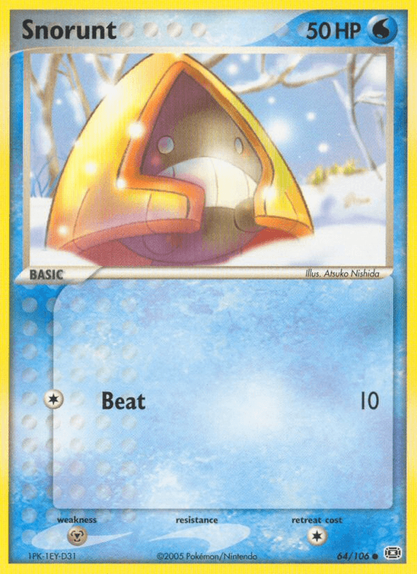 Snorunt — EX Emerald 64/106