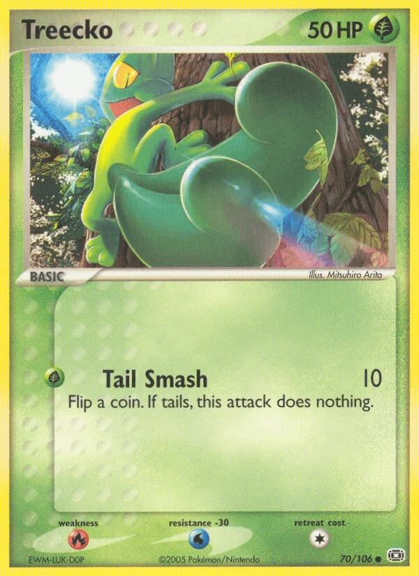 Treecko — EX Emerald 70/106