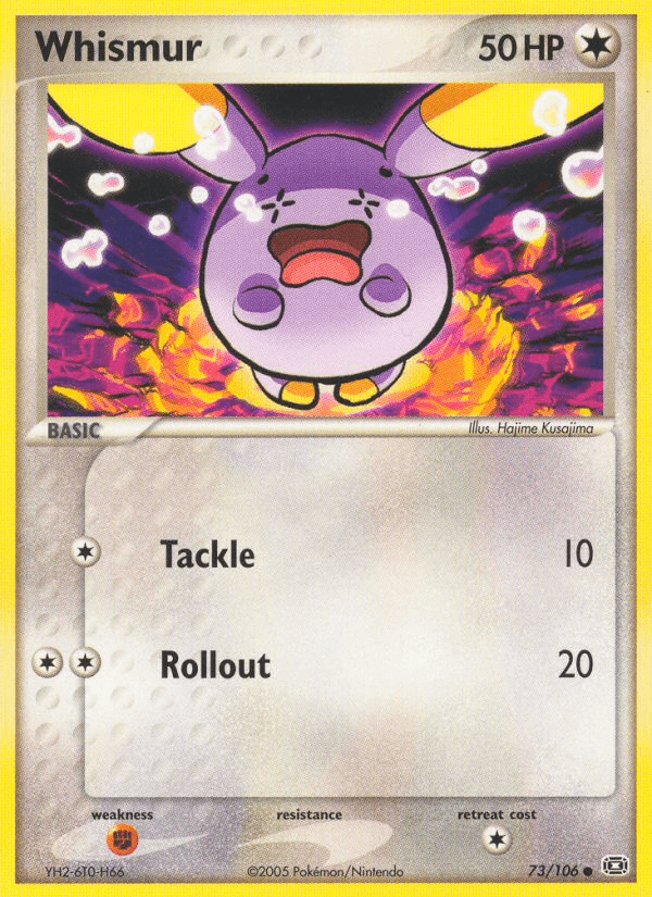Whismur — EX Emerald 73/106