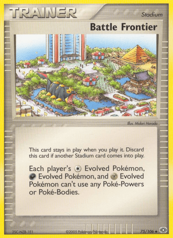 Battle Frontier — EX Emerald 75/106