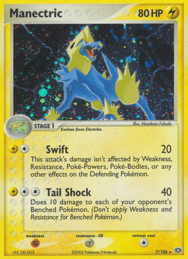 Manectric — EX Emerald 7/106