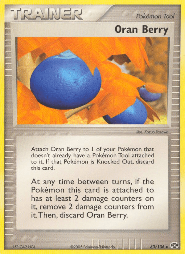 Oran Berry — EX Emerald 80/106