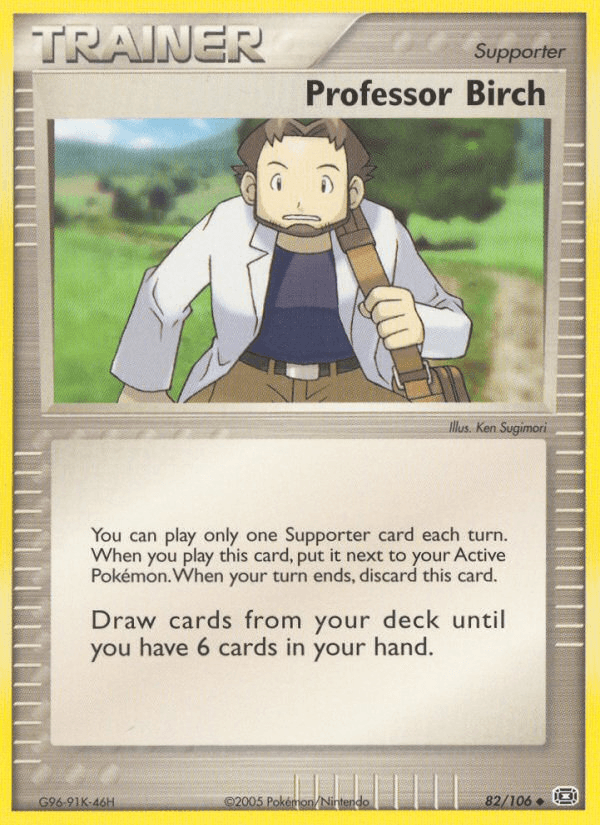 Professor Birch — EX Emerald 82/106