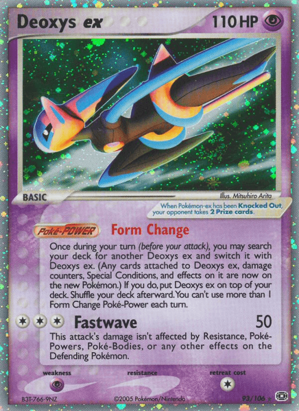 Deoxys ex — EX Emerald 93/106