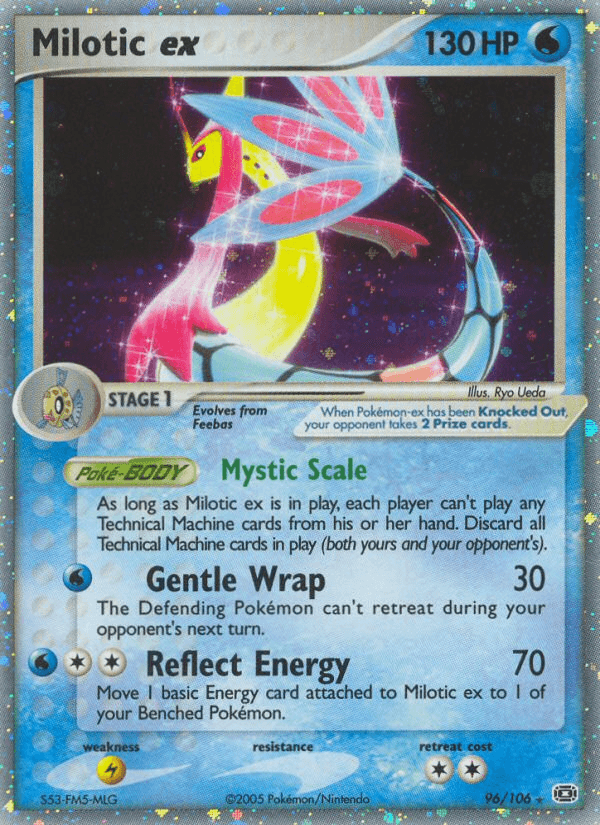 Milotic ex — EX Emerald 96/106