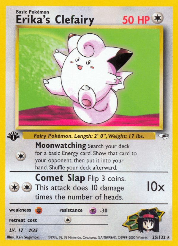 Erika's Clefairy — Gym Heroes 25/132