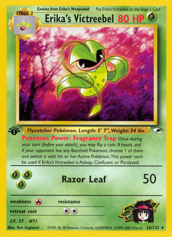 Erika's Victreebel — Gym Heroes 26/132