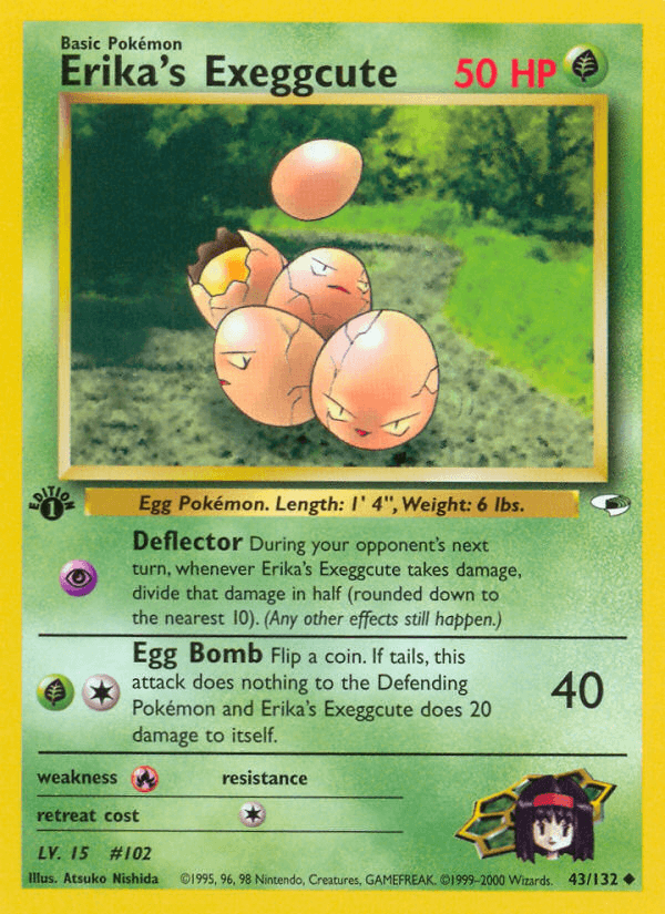 Erika's Exeggcute — Gym Heroes 43/132