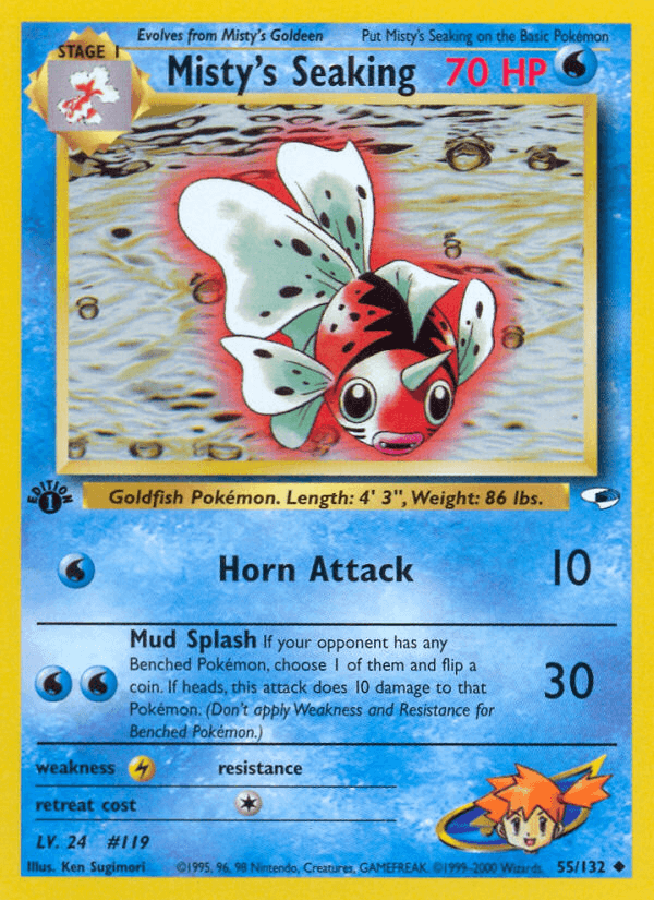Misty's Seaking — Gym Heroes 55/132
