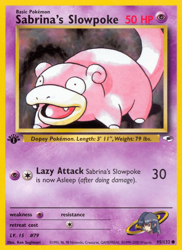 Sabrina's Slowpoke — Gym Heroes 95/132