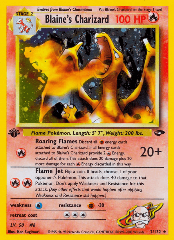 Blaine's Charizard — Gym Challenge 2/132