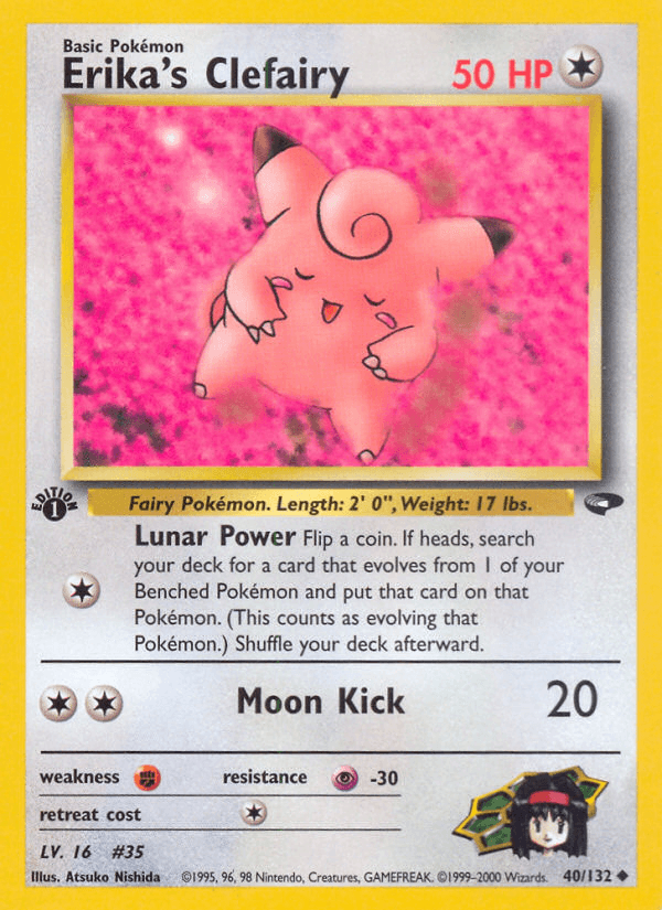 Erika's Clefairy — Gym Challenge 40/132