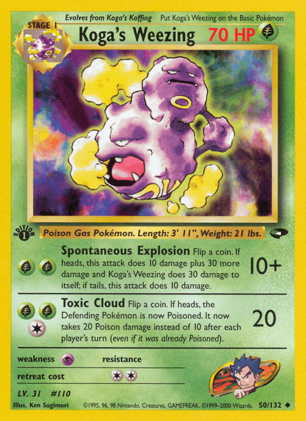 Koga's Weezing — Gym Challenge 50/132