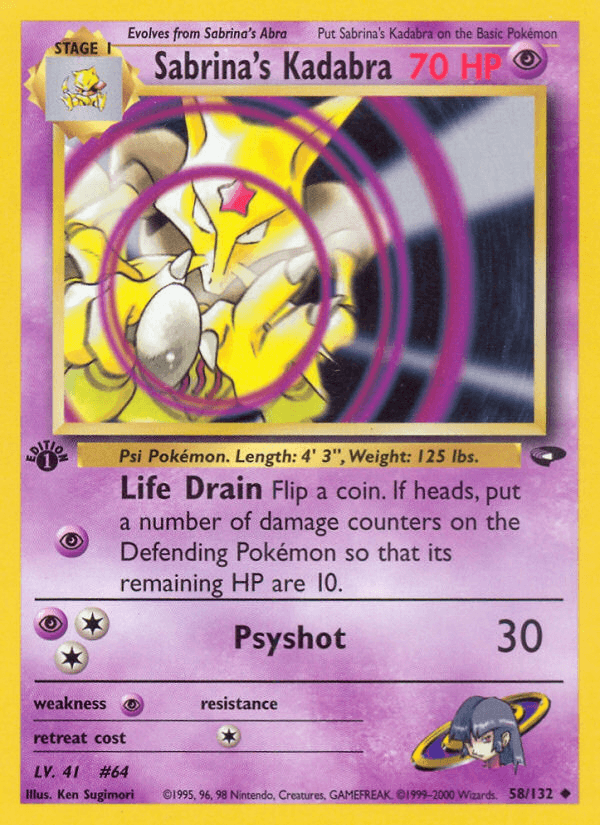 Sabrina's Kadabra — Gym Challenge 58/132