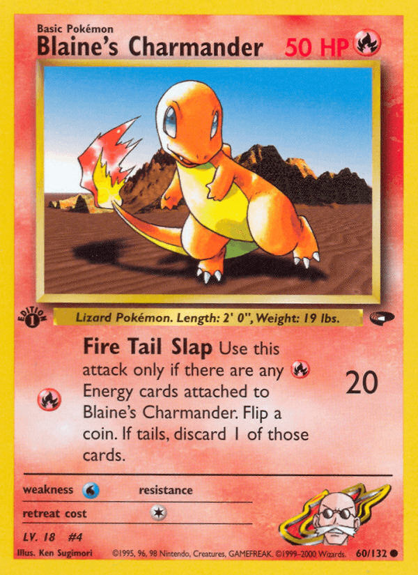 Blaine's Charmander — Gym Challenge 60/132