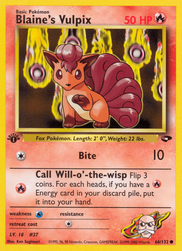 Blaine's Vulpix — Gym Challenge 66/132