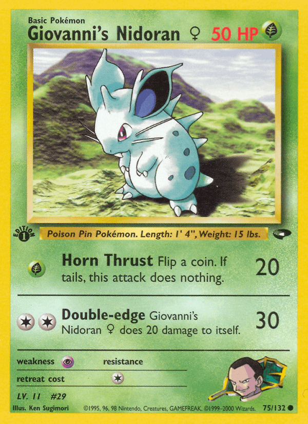Giovanni's Nidoran ♀ — Gym Challenge 75/132