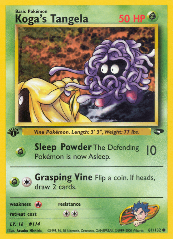 Koga's Tangela — Gym Challenge 81/132