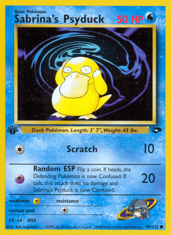 Sabrina's Psyduck — Gym Challenge 99/132