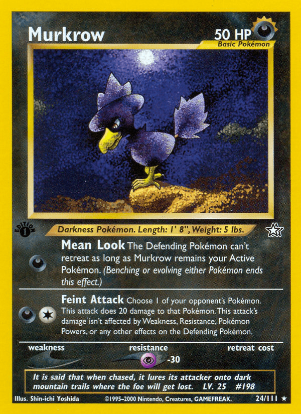 Murkrow — Neo Genesis 24/111