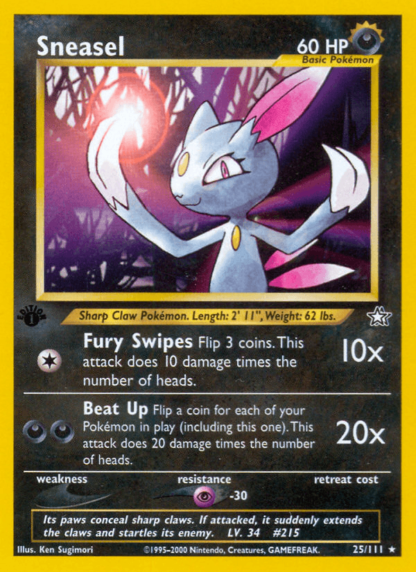 Sneasel — Neo Genesis 25/111