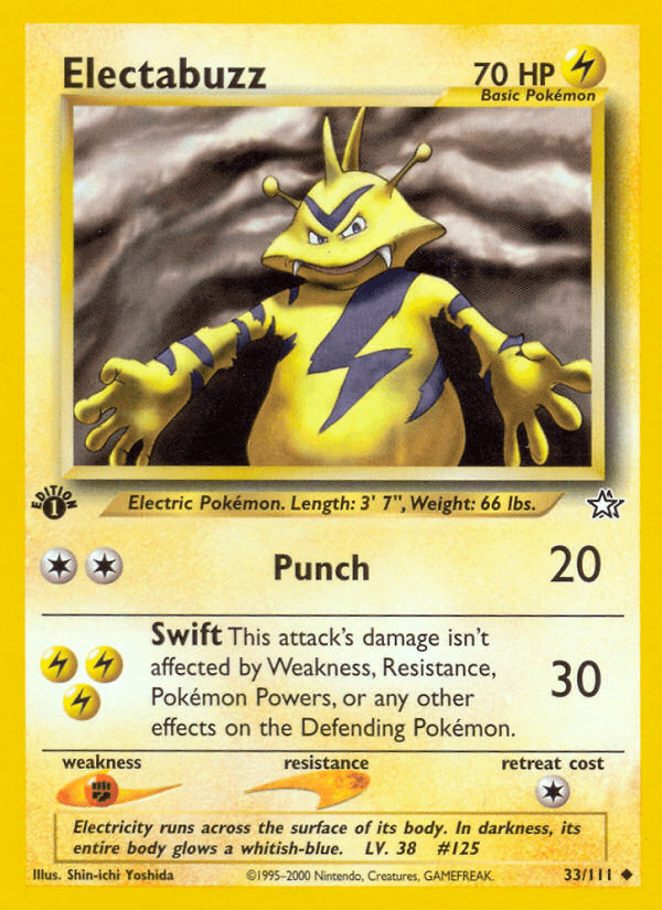 Electabuzz — Neo Genesis 33/111