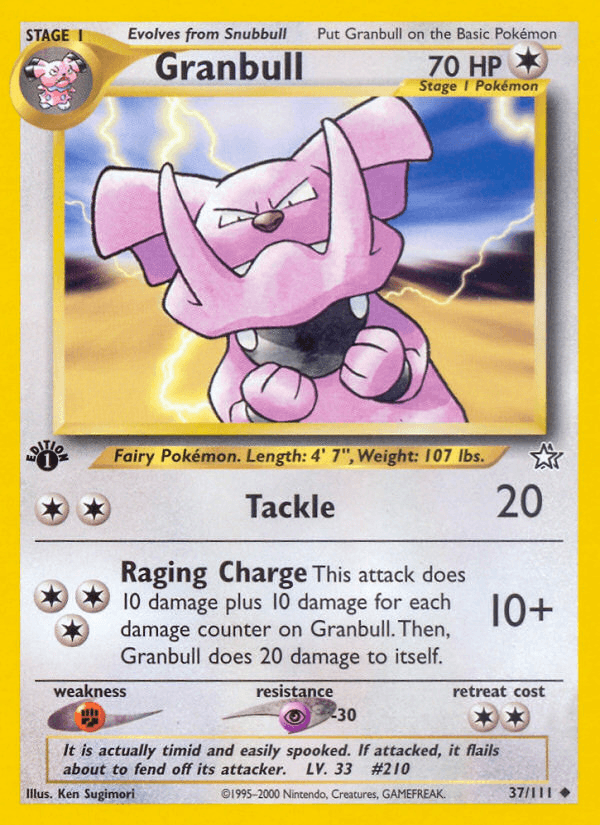 Granbull — Neo Genesis 37/111