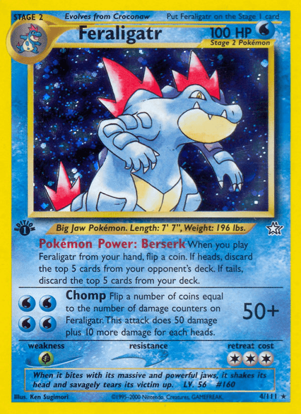 Feraligatr — Neo Genesis 4/111