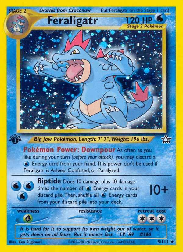 Feraligatr — Neo Genesis 5/111