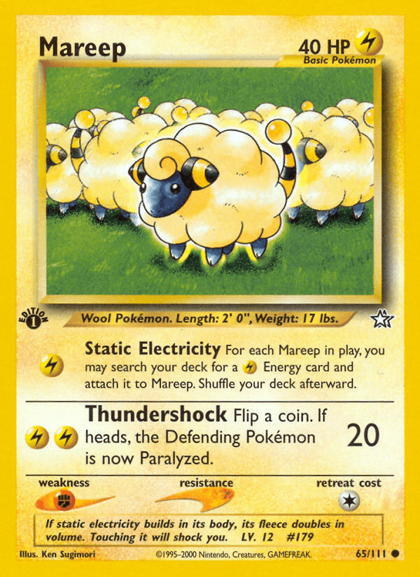 Mareep — Neo Genesis 65/111