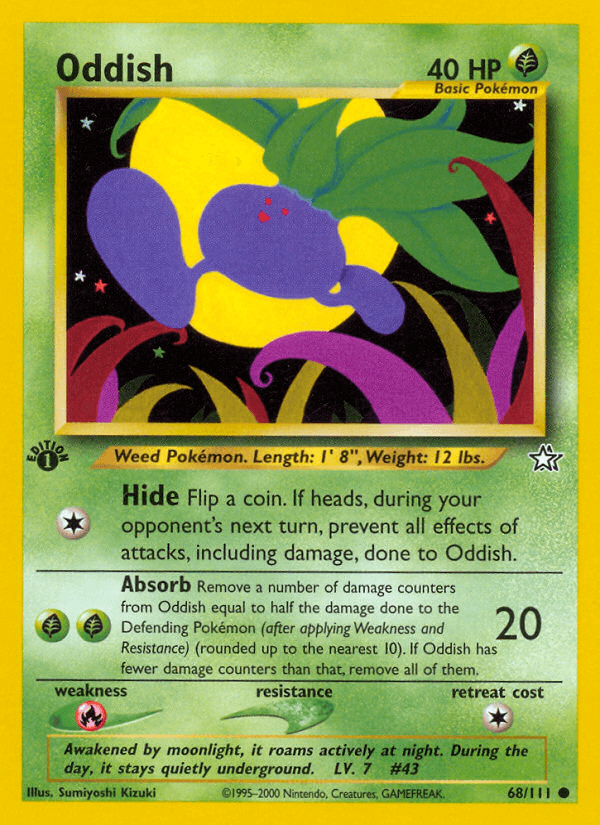 Oddish — Neo Genesis 68/111
