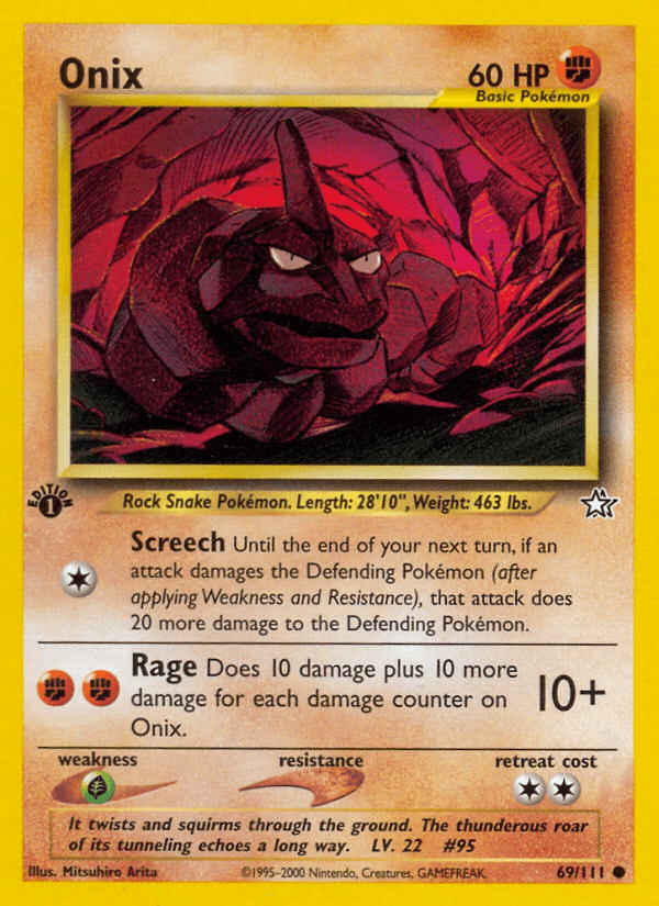 Onix artwork — Neo Genesis 69/111