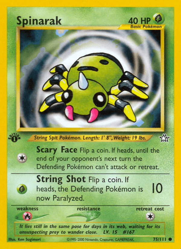 Spinarak — Neo Genesis 75/111