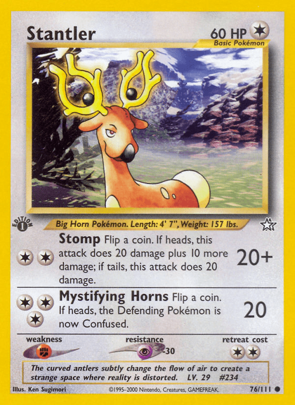Stantler — Neo Genesis 76/111