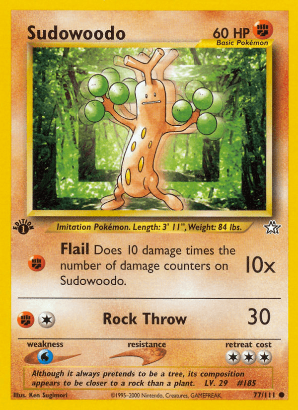 Sudowoodo — Neo Genesis 77/111