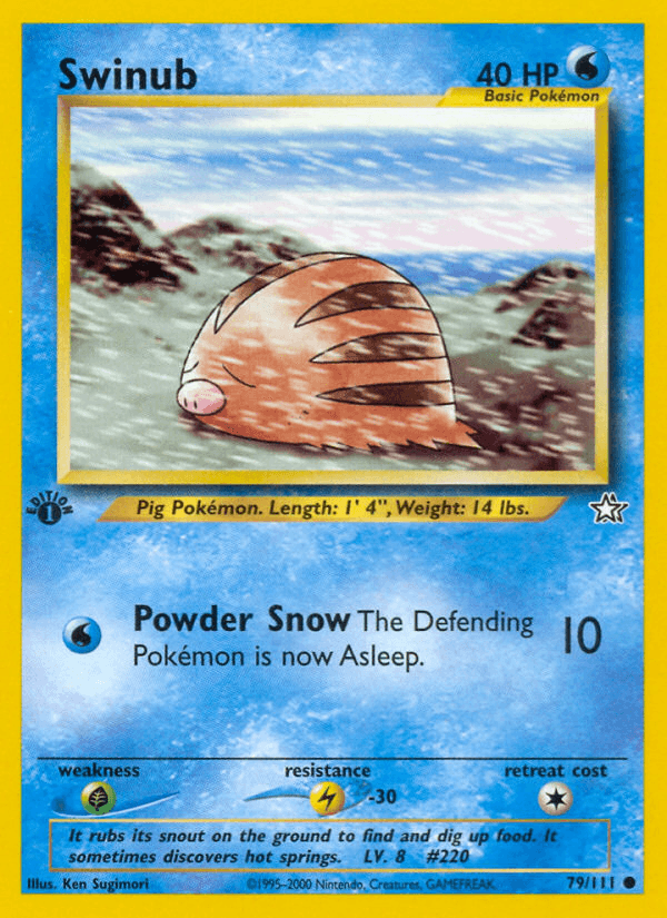 Swinub — Neo Genesis 79/111