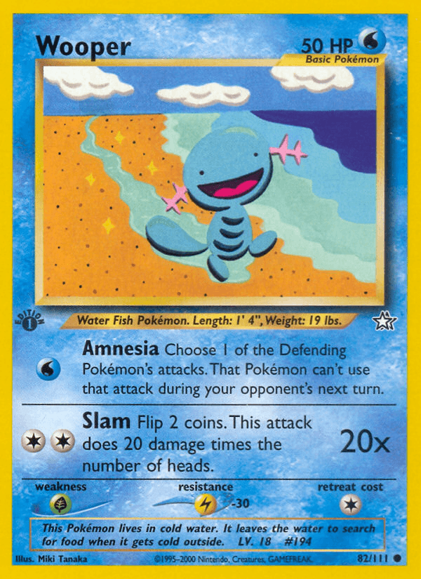 Wooper — Neo Genesis 82/111