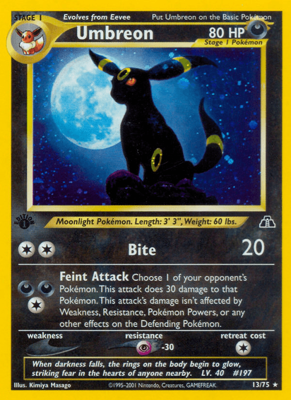 Umbreon — Neo Discovery 13/75