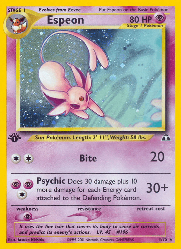 Espeon — Neo Discovery 1/75