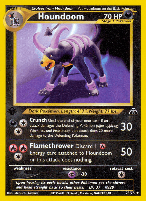 Houndoom — Neo Discovery 23/75