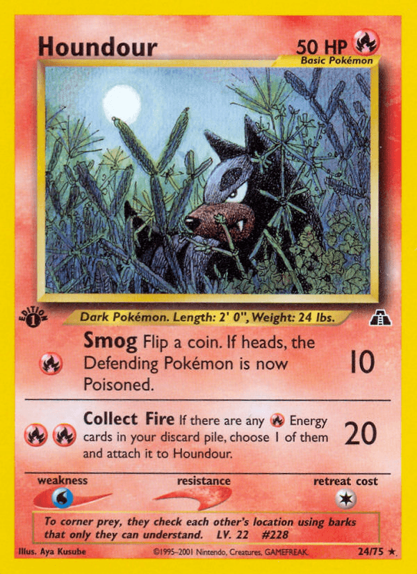 Houndour — Neo Discovery 24/75