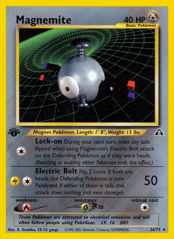 Magnemite — Neo Discovery 26/75