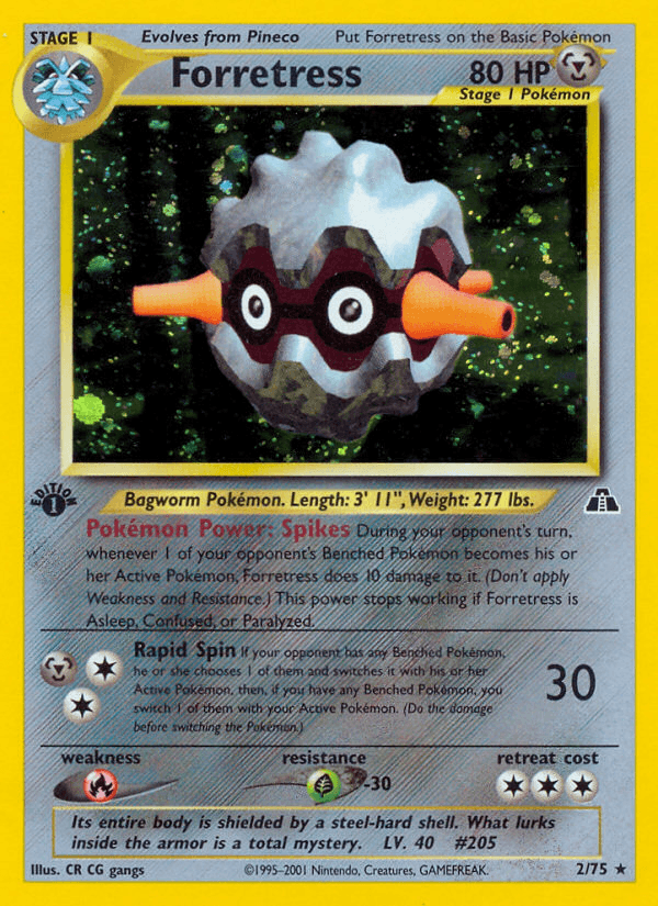 Forretress — Neo Discovery 2/75