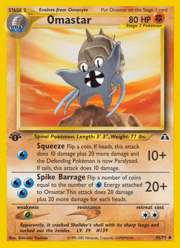 Omastar artwork — Neo Discovery 43/75