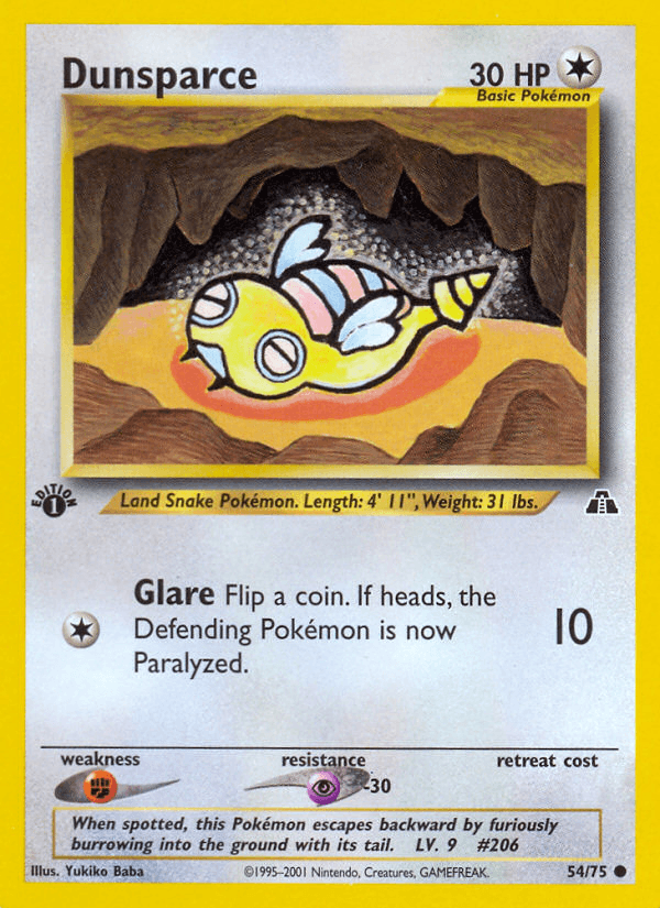 Dunsparce — Neo Discovery 54/75