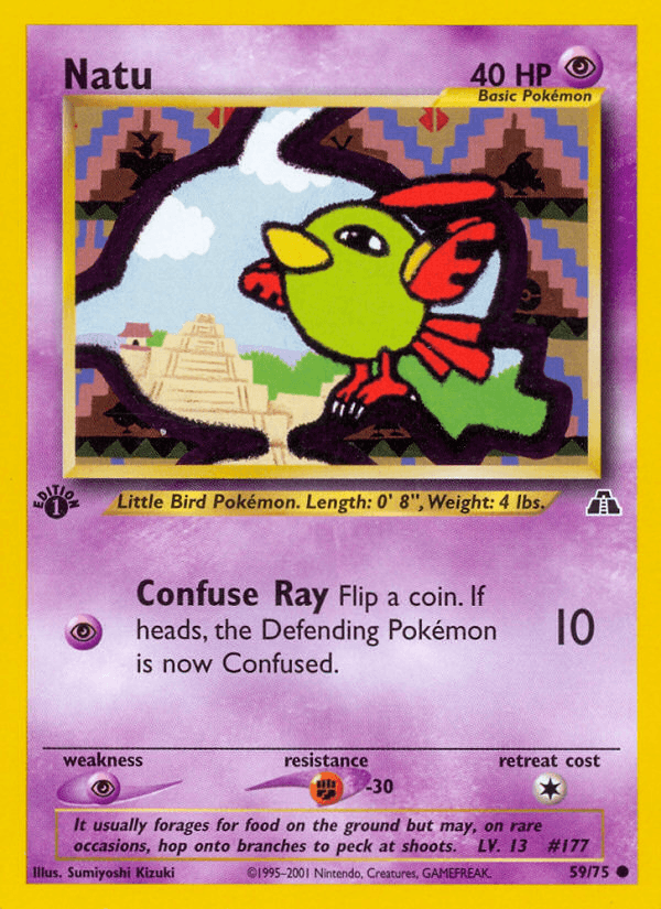 Natu artwork — Neo Discovery 59/75