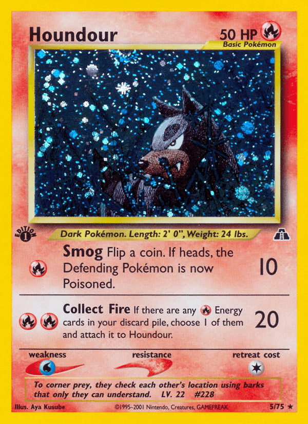 Houndour — Neo Discovery 5/75